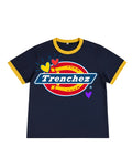 “Trenchez 93’ Ringer Tee” Yellow/blue