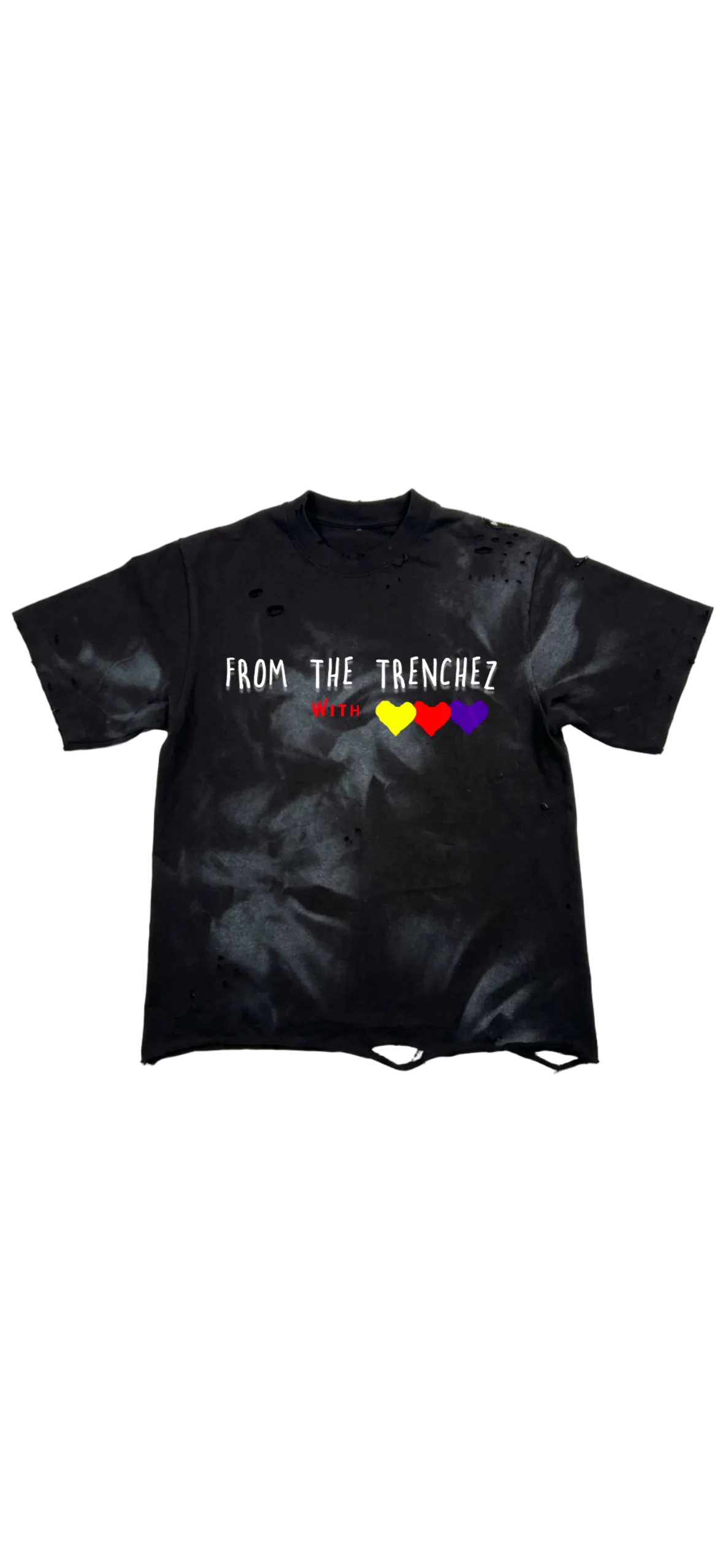 “OG FTT” DISTRESSED BLACK