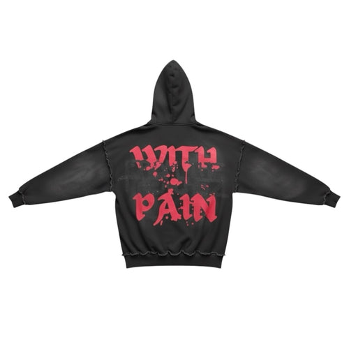 FROM THE TRENCHEZ "WITH PAIN" BLACK ZIP